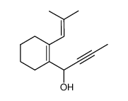 1-(2-(2-methyl-prop-1-enyl)cyclohex-1-enyl)but-2-yn-1-ol Structure