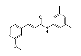 (E)-N-(3,5-dimethylphenyl)-3-(3-methoxyphenyl)acrylamide结构式