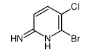 6-Bromo-5-chloropyridin-2-amine Structure