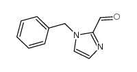 1-苄基-1H-咪唑-2-甲醛结构式