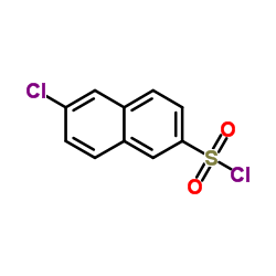 6-Chlornaphthalen-2-sulfonylchlorid Structure