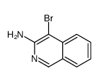 4-溴异喹啉-3-胺结构式