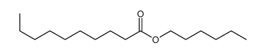 Hexyl decanoate结构式