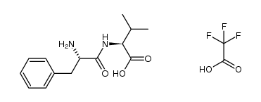 L-Phe-L-Val-OH trifluoroacetate Structure