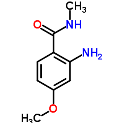 2-Amino-4-methoxy-N-methylbenzamide Structure