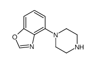 4-(PIPERAZIN-1-YL)BENZO[D]OXAZOLE Structure