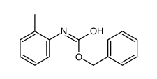 Carbamic acid, (2-methylphenyl)-, phenylmethyl ester (9CI) structure