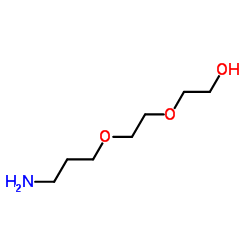 2-[2-(3-Aminopropoxy)ethoxy]ethanol Structure