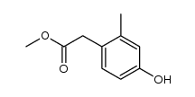 methyl 2-(4-hydroxy-2-methylphenyl)acetate picture