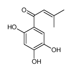 2-Buten-1-one,3-methyl-1-(2,4,5-trihydroxyphenyl)-(9CI)结构式