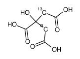 柠檬酸-2,4-13C2图片