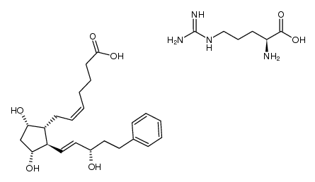 bimataprost L-arginine salt结构式