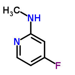 4-Fluoro-N-methyl-2-pyridinamine Structure