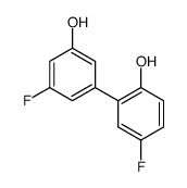 4-fluoro-2-(3-fluoro-5-hydroxyphenyl)phenol Structure