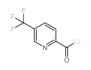 5-(三氟甲基)吡啶-2-羰酰氯结构式