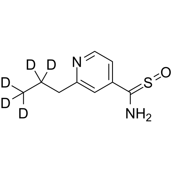 Protionamide-d5 Sulfoxide Structure