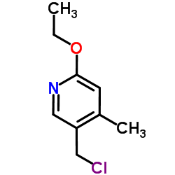 Pyridine, 5-(chloromethyl)-2-ethoxy-4-Methyl-结构式