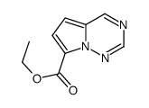 吡咯并[2,1-f][1,2,4]三嗪环-7-羧酸乙酯结构式
