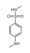 N-Methyl-4-(methylamino)benzenesulfonamide Structure