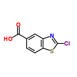 2-Chlorobenzo[d]thiazole-5-carboxylic acid Structure