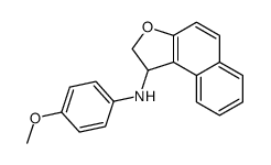 N-(4-methoxyphenyl)-1,2-dihydrobenzo[e][1]benzofuran-1-amine Structure