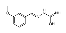 [(3-methoxyphenyl)methylideneamino]urea Structure