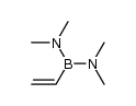 bis(dimethylamino)vinyl borane Structure