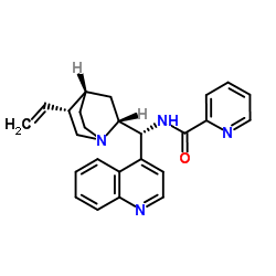 N-(9-脱氧-epi-辛克宁-9-基)氮苯酰胺结构式