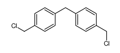 4,4'-bis(chloromethyl)diphenylmethane结构式