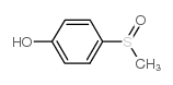 4-(甲基亚磺酰)苯酚结构式