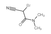 2-Bromo-2-cyano-N,N-dimethylacetamide Structure