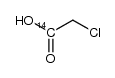 [1-14C]-Chloressigsaeure Structure