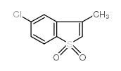 5-氯-3-甲基-1H-苯并[b]噻吩-1,1-二酮结构式