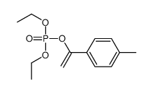 diethyl 1-(4-methylphenyl)ethenyl phosphate结构式
