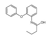 N-(2-phenoxyphenyl)butanamide Structure