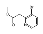 methyl 2-(3-bromopyridin-2-yl)acetate Structure