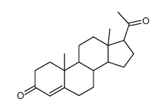 孕酮结构式