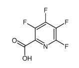 3,4,5,6-四氟-2-吡啶羧酸结构式