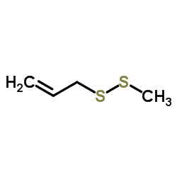 Methyl allyl disulfide Structure