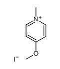 4-methoxy-1-methylpyridinium iodide结构式