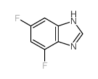 (9ci)-4,6-二氟-1H-苯并咪唑结构式