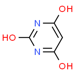 2(1H)-Pyrimidinone, 4,6-dihydroxy- (9CI) Structure