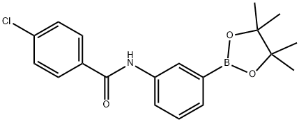3-(对氯苯甲酰氨基)苯硼酸频哪醇酯图片