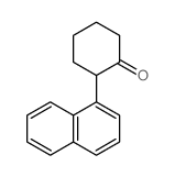 2-naphthalen-1-ylcyclohexan-1-one结构式