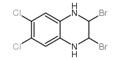 2,3-二溴-6,7-二氯喹喔啉结构式