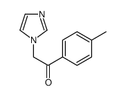 2-(1H-咪唑-1-基)-1-(4-甲基苯基)-乙酮结构式