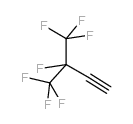 3,4,4,4-四氟-3-三氟甲基-1-丁炔结构式