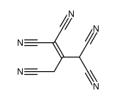 2-cyanomethyl-1,1,3,3-tetracyanopropene结构式