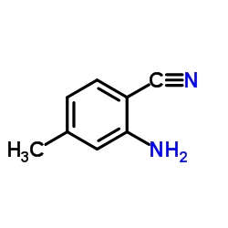 2-氨基-4-甲基苯甲腈结构式