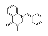 6-甲基-6H-异吲哚并[2,1-a]喹唑啉-5-酮结构式